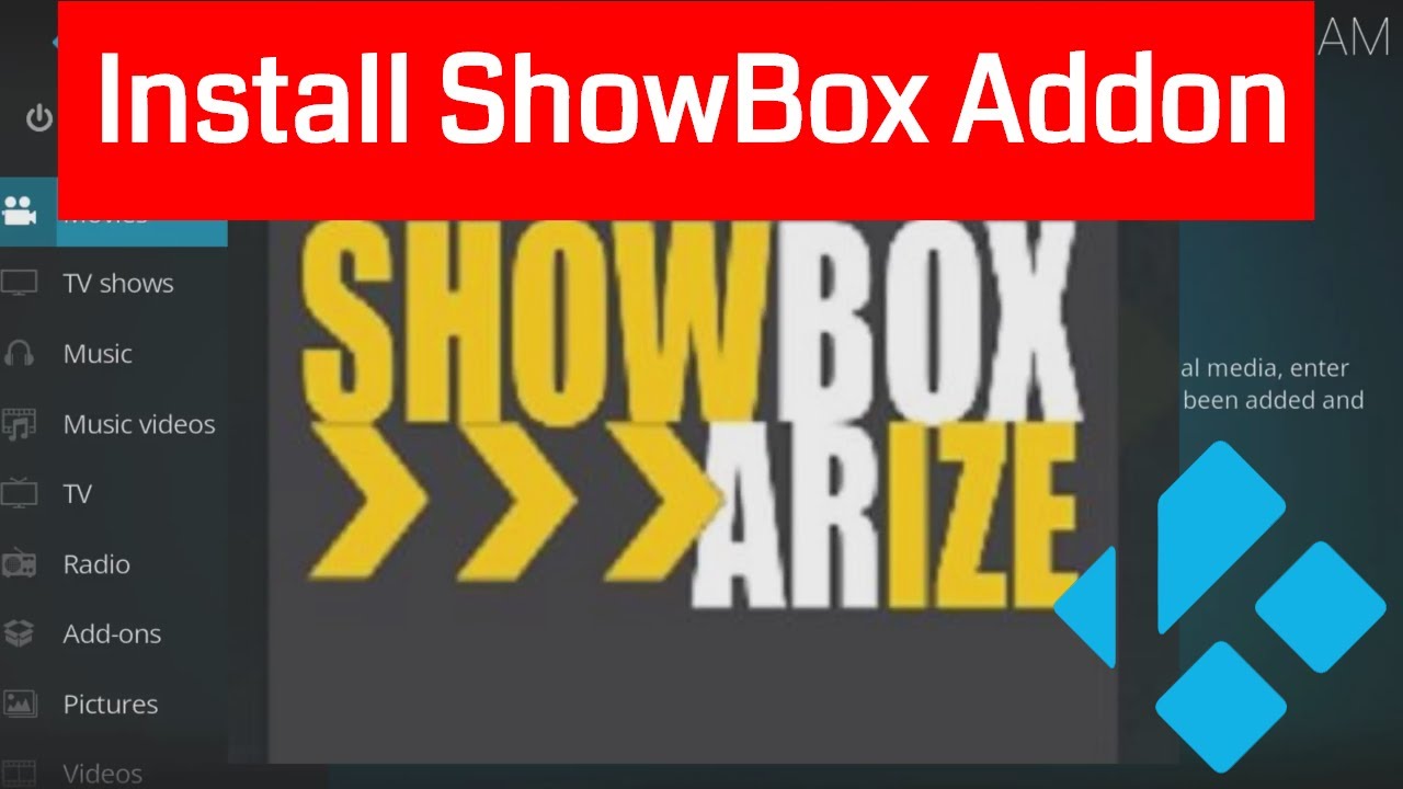Showbox Addon on Kodi